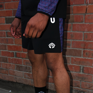 GEOMETRIC TWINSET- BLACK